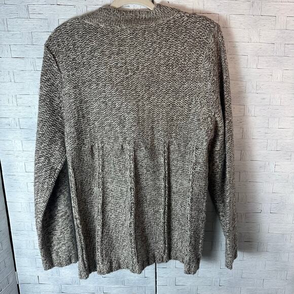 Cally women’s cardigan, one button snap closure, coastal grandma fall cozycore - Picture 2 of 9